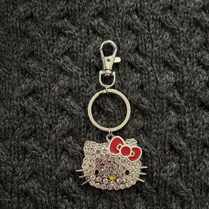 Hello Kitty Rhinestone Keychain